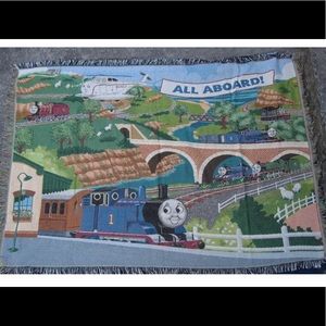 Thomas and Friends Tapestry Woven Blanket/Throw